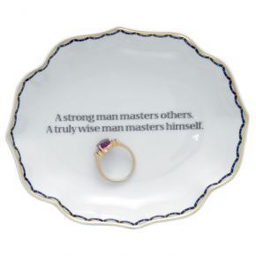 A Strong Man Masters... Ring Tray 5.25"