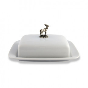 Lodge Style Stag Butter Dish