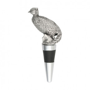 Morning Hunt Pewter Pheasant Bottle Stopper