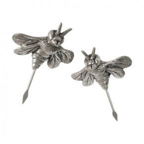 Arche Of Bees Pewter Honeybee Cheese Marker Set Of 2