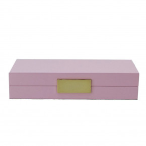 4x9 in Pink & Gold Small Storage Box
