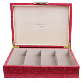 8x11 in Pink Shagreen Gold G Large Storage Box