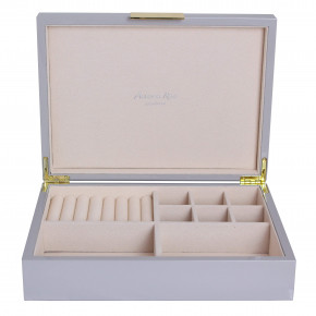 8x11 in Jewelry Chiffon & Gold Large Storage Box