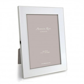 White Wide Enamel Picture Frame