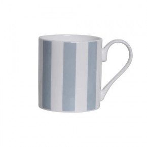 Denim Stripe Fine China Mug