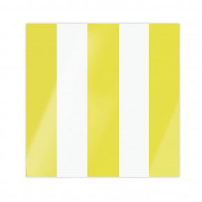 12x12 in Set of Four Yellow & White Placemats