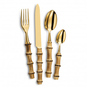 Bamboo Goldplated 2-Pc Carving Set