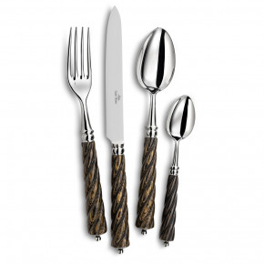 Mistral Black Silverplated 2-Pc Carving Set
