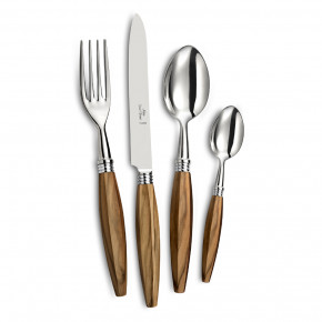 Oyo Olivewood Stainless Flatware