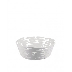 Metal Decorative Bowl - White 21cm