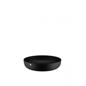 Metal Contemporary Decorative Bowl - Black 24cm