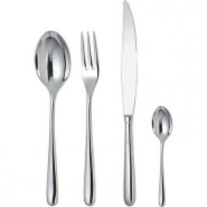 Caccia 24 Piece 18/10 Stainless Steel Flatware Set, Service For 6