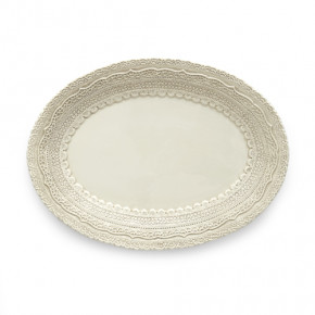 Finezza Cream Medium Oval Platter