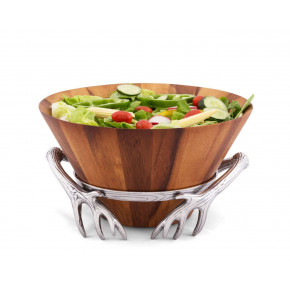 Antler Wood Salad Bowl