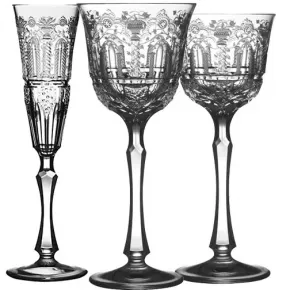 Lead Crystal Dessert Wine Glasses (Set of 2)