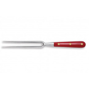 Red Lucite Carving Fork