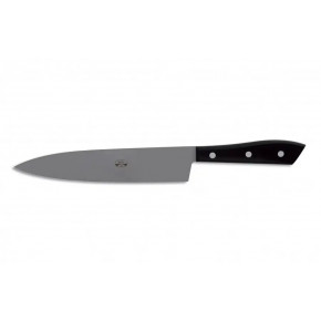 Black Lucite Compendio Chef's Knife Grey Blade