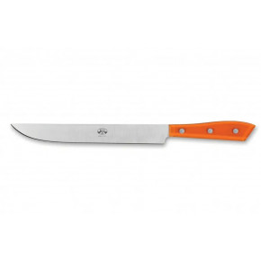 Orange Lucite Compendio Slicing Knife Polished Blade