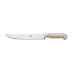 White Lucite Carving Knife 8.8"