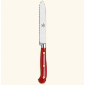 Red Lucite Tomato Knife