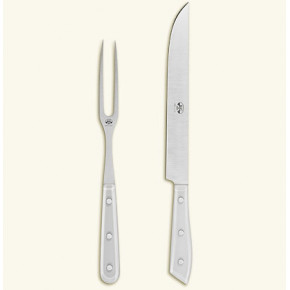 Ice Lucite Compendio Carving Set Polished Blade
