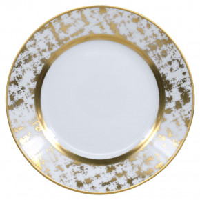Tweed White & Gold Bread And Butter Plate