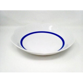 Fleur'T Bleu Round Deep Platter