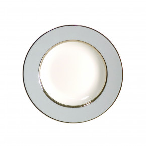 Mak Grey Platinum Rim Soup Plate