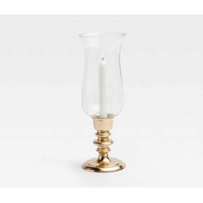 Howard Polished Brass Hurricane Candle Holder