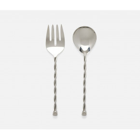 Ellis Polished Silver 2-Pc Serving Set (Serving Spoon, Serving Fork)