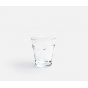 Charlotte Clear Tumbler Glass Hand Blown, Pack of 6