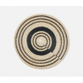 Odelia Black/Natural Placemats Seagrass