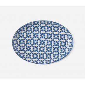 Ojai Small Blue Mosaic Serving Platter, Pack of 2