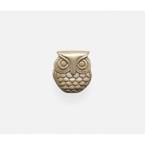 Martin Tarnish Silver Owl Napkin Ring, Pack of 4