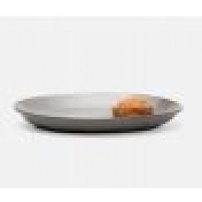 Marcus Cement Glaze Oval Serving Platter Stoneware Large, Pack of 2