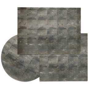 Odessa Antiqued Smoke Placemats and Coasters