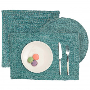 Zoey Mixed Blue Placemats and Coasters