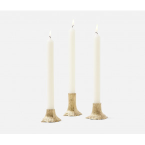 Griffin Gold Candle Holders Brass Set/3