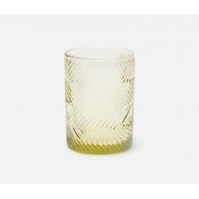 Finley Sage Green Tumbler Glass Hand Blown, Pack of 6