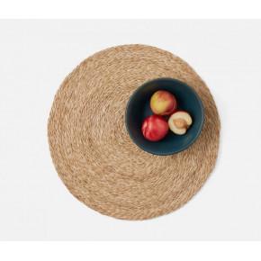 Jordan Natural Round Placemat Twisted Abaca, Pack of 4