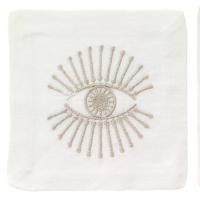 Bright Eyes Champagne Cocktail Napkins, Set of 4