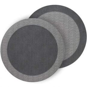 Halo Charcoal Gray Placemats, Set of 4