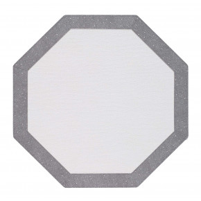 Bordino Silver Sparkle Octagon mat, Set of 4