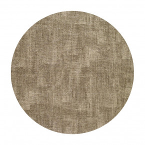 Luster Sand 16" Round Placemats, Set of Four