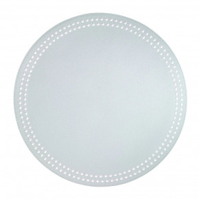 Pearls Celadon White Placemats, Set of Four