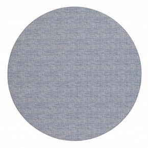 Pronto Bluebell 15" Round Placemats, Set of Four