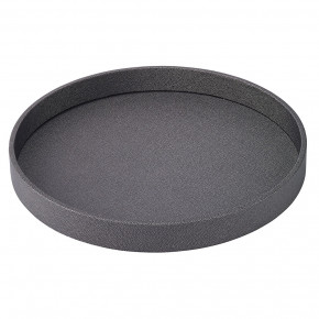 Skate Charcoal Round Tray