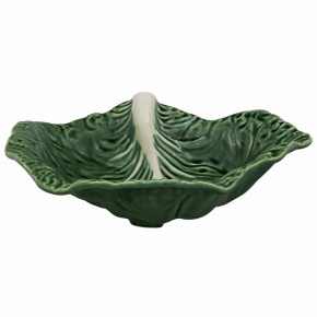 Cabbage Green/Natural Leaf 14" Crooked