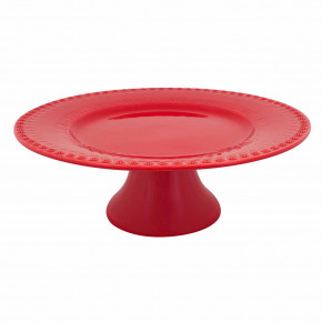 Fantasy Red Cake Stand 13"