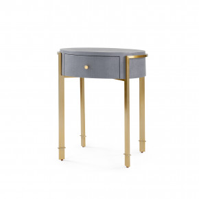 Bodrum Side Table Winter Gray